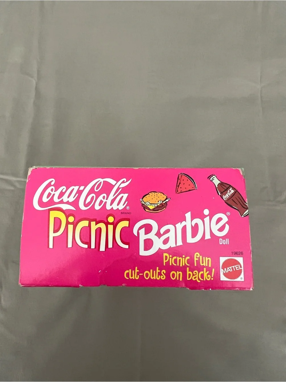 Barbie Coca-Cola Picnic 1997 & Coca-Cola Splash Set 1999 Dolls in Original Boxes